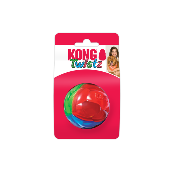 KONG TWISTZ BALL | Medium | Larg