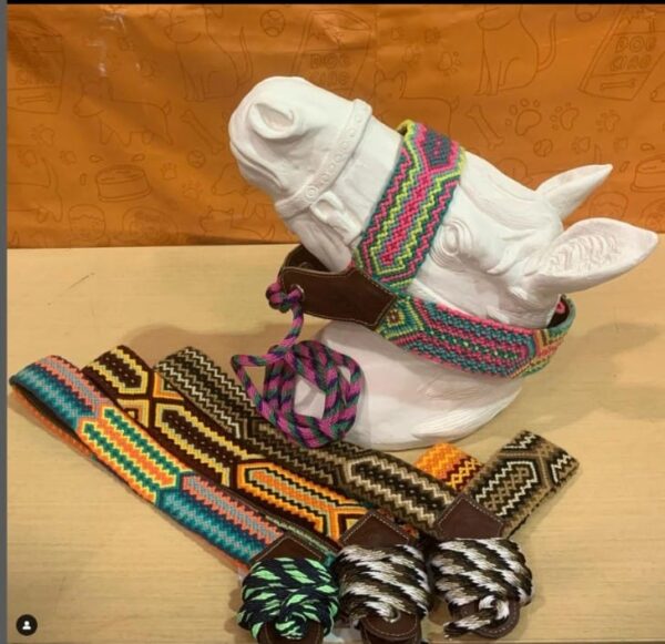 Jáquimas equinas artesanales en tejido Wayuu